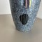 Grand Vase Op Art Abstrait en Poterie de Scheurich, Allemagne, 1960s 6