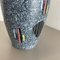 Large Abstract Op Art Pottery Vase from Scheurich, Germany, 1960s 15