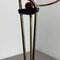 Bauhaus Modernist Metal and Brass Umbrella Stand, Germany, 1950s 10