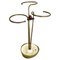 Bauhaus Modernist Metal and Brass Umbrella Stand, Germany, 1950s 1