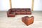 Ds-11 Sofa in Cognac Patchwork Leather from de Sede, 1970s, Set of 6 9