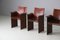 Vintage Korium Dining Chairs by Tito Agnoli for Matteo Grassi, 1970, Set of 4 2
