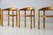 Vintage Dining Chair in Pines, 1970s, Set of 4, Image 2