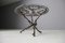 Mesa de centro de hierro forjado al estilo de Diego Giacometti, 1960, Imagen 2