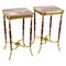 French Louis Revival Ormolu Mounted Occasional Tables, 1950s, Set of 2 1