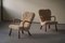 Clam Lounge Chairs in Lambswool from Skive Møbelfabrik, Denmark, 1940s-1950s, Image 9