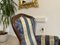 Prunk Lounge Chair in Striped Fabric 7