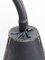 Lámpara de pie de cuero negro atribuida a Jacques Adnet, años 50, Imagen 6