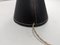 Lámpara de pie de cuero negro atribuida a Jacques Adnet, años 50, Imagen 9