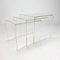 Vintage Acrylic Nesting Tables, 1970s, Set of 3 5