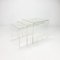 Vintage Acrylic Nesting Tables, 1970s, Set of 3 2