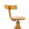 Swivel Piano Stool with Backrest in Oak attributed to Michael Thonet for Ton, Former Czechoslovakia, 1950s, Image 9