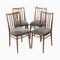 Dining Chairs in Dark Oak from Ton, Former Czechoslovakia, 1960s, Set of 4 1