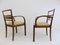 Art Deco Stühle aus Birkenwurzelholz, 2er Set 3