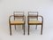 Art Deco Stühle aus Birkenwurzelholz, 2er Set 2