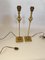 Sculptural Gilded Lamps by Nicolas De Waël for Fondica, France, 1990s., Set of 2 4
