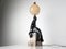Art Deco Foca Skulptur Lampe, Marcel André Bouraine zugeschrieben, 1920er 4