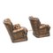 Leather Chesterfield Armchairs, 1970s, Set of 2, Image 6