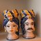 Les Siciliennes Turban Vases from Popolo, Set of 2 2