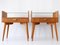 Mid-Century Modern Walnut Nightstands by Wk Möbel Germany, 1950s, Set of 2, Image 2