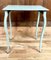 Tavolini ad incastro blu-grigio, anni '50, set di 3, Immagine 4