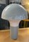 Lámpara hongo italiana posmoderna grande, años 70, Imagen 7
