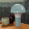 Lámpara hongo italiana posmoderna grande, años 70, Imagen 6