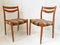 French Scandinavian Chairs in Beech, 1960s, Set of 6, 7