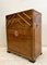 Art Deco Wallnut Cantilever Sewing Cabinet, 1920s, Image 2