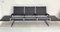 Tandem Sling Airport Seat Bench with Table by Charles & Ray Eames for Herman Miller, 1960s, USA 1