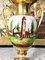 Early 19th Century Baluster Vase in Porcelain Paris Painted & Gilded by Hand, 1800s, Image 3