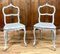 Set of Chair Louis XV in Wood & Cannage 12