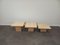 Travetine Nesting Tables from Roche Bobois, 1980s, Set of 3, Image 3