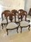 Antique Victorian Quality Carved Mahogany Dining Chairs, 1850s, Set of 8 2