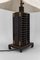 Lámpara Abacus Suanpan china Mid-Century, años 50, Imagen 7