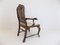 Neo-Bbaroque Wooden Armchair with Viennese Weave 19