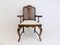 Neo-Bbaroque Wooden Armchair with Viennese Weave 16