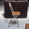 Oda Folding Chairs in Metal & Plywood by Friso Kramer, 1930s, Set of 5, Image 5