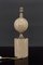 Lámpara de travertino atribuida a Philippe Barbier, Francia, años 60, Imagen 3