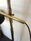 Mid-Century Italian Brass Lacquered Metal Reading Floor Lamp from Lumi, 1950s, Image 9