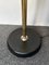 Mid-Century Italian Brass Lacquered Metal Reading Floor Lamp from Lumi, 1950s 6