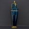 Art Nouveau Blue Ceramic Vase-Lamp attributed to Paul Milet, France, 1900s 6