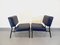 Modernistische Vintage Stühle aus Skai & Metall, 1960er, 2er Set 2