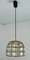 Vintage Glass Pendant Lamp from Glashütte Limburg 1