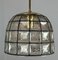 Vintage Glass Pendant Lamp from Glashütte Limburg 7