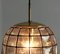 Vintage Glass Pendant Lamp from Glashütte Limburg, Image 8