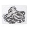 Taies d'Oreiller Octopus en Coton Peintes à la Main par Jodie Niss, Set de 2 2