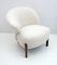 Postmodern Italian Bouclè Lounge Chair, 1980s, Image 4