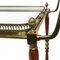 Hollywood Regency Bar Cart in Brass & Mahogany by Maison Jansen, Image 9