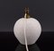 Besnard White Ceramic Lamp, France, 1930s 3